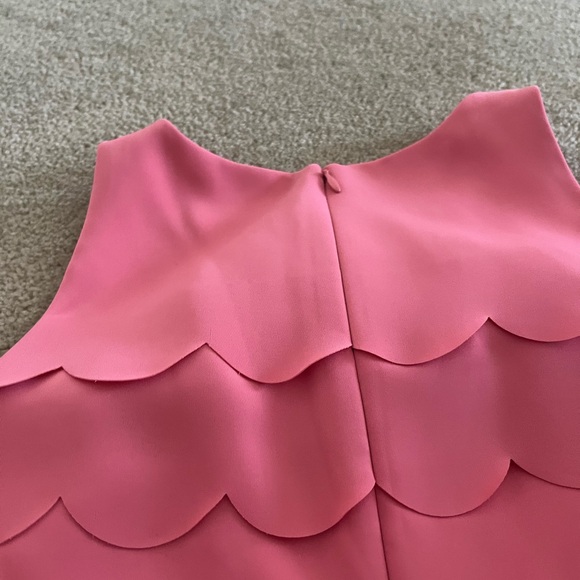 WHBM Pink Scalloped Sleeveless Dress - Picture 5 of 8